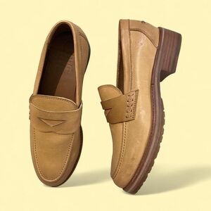 Frye Marigold Melissa Double Sole Leather Loafers